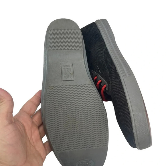 Mens Chrome black corduroy sneakers size 9. Great condition - Picture 4 of 6